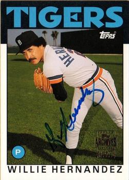 2003 Topps All-Time Fan Favorites - Archives Autographs #FFA-WHE Willie Hernandez Front