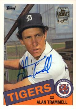 2003 Topps All-Time Fan Favorites - Archives Autographs #FFA-AT Alan Trammell Front