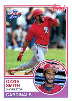 2003 Topps All-Time Fan Favorites - Refractors #10 Ozzie Smith Front
