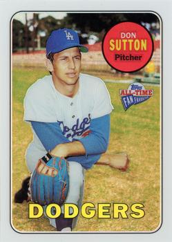 2003 Topps All-Time Fan Favorites - Refractors #18 Don Sutton Front