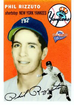 2003 Topps All-Time Fan Favorites - Refractors #56 Phil Rizzuto Front