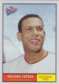 2003 Topps All-Time Fan Favorites - Refractors #101 Orlando Cepeda Front