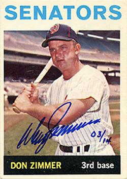 2003 Topps All-Time Fan Favorites - Don Zimmer AutoProofs #10 Don Zimmer Front