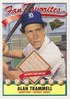 2003 Topps All-Time Fan Favorites - Relics #FFR-AT Alan Trammell Front