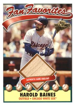 2003 Topps All-Time Fan Favorites - Relics #FFR-HBA Harold Baines Front