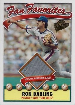 2003 Topps All-Time Fan Favorites - Relics #FFR-RDA Ron Darling Front