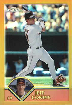 2003 Topps Chrome - Gold Refractors #104 Jeff Conine Front