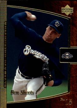 2001 Upper Deck Ultimate Collection #51 Ben Sheets Front