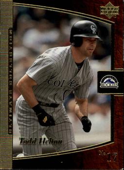 2001 Upper Deck Ultimate Collection #90 Todd Helton Front