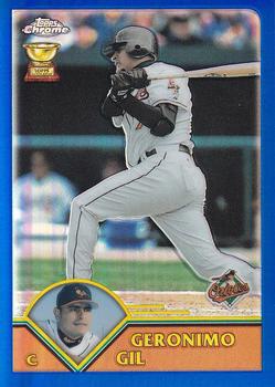 2003 Topps Chrome - Refractors #95 Geronimo Gil Front