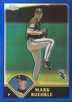 2003 Topps Chrome - Refractors #105 Mark Buehrle Front