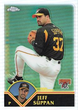2003 Topps Chrome - Silver Refractors #231 Jeff Suppan Front