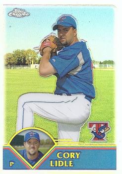 2003 Topps Chrome - Silver Refractors #396 Cory Lidle Front
