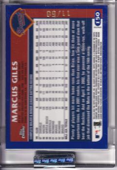 2003 Topps Chrome - Uncirculated X-Fractors #150 Marcus Giles Back