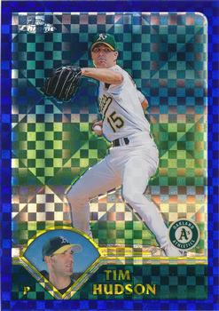2003 Topps Chrome - Uncirculated X-Fractors #372 Tim Hudson Front