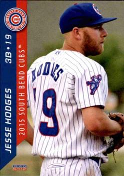 2015 Choice South Bend Cubs #16 Jesse Hodges Front