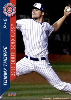 2015 Choice South Bend Cubs #24 Tommy Thorpe Front