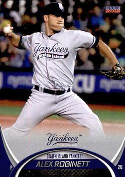 2015 Choice Staten Island Yankees #24 Alex Robinett Front