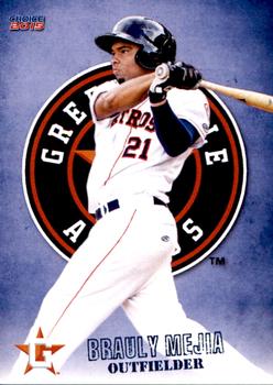 2015 Choice Greeneville Astros #15 Brauly Mejia Front