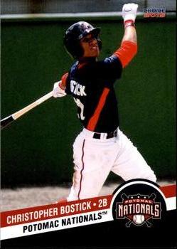 2015 Choice Potomac Nationals #4 Christopher Bostick Front