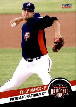 2015 Choice Potomac Nationals #11 Tyler Mapes Front