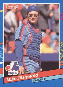 1991 Donruss #82 Mike Fitzgerald Front