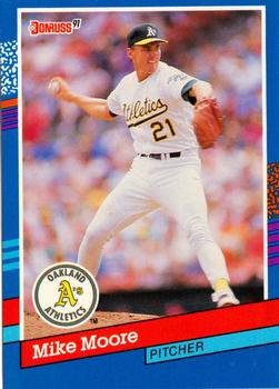 1991 Donruss #161 Mike Moore Front