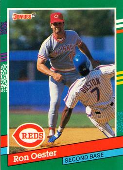 1991 Donruss #628 Ron Oester Front