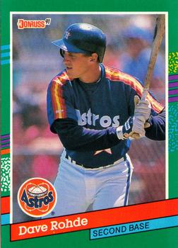 1991 Donruss #743 Dave Rohde Front