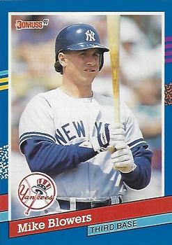 1991 Donruss #63 Mike Blowers Front