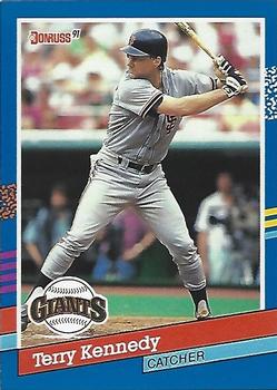 1991 Donruss #94 Terry Kennedy Front