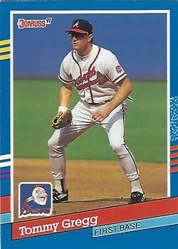 1991 Donruss #244 Tommy Gregg Front