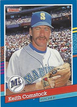 1991 Donruss #246 Keith Comstock Front