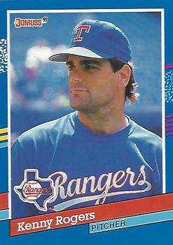 1991 Donruss #258 Kenny Rogers Front