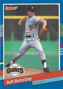 1991 Donruss #319 Jeff Brantley Front