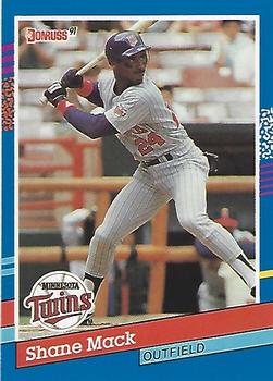 1991 Donruss #320 Shane Mack Front