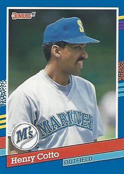 1991 Donruss #343 Henry Cotto Front