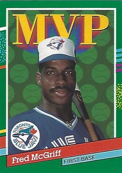 1991 Donruss #389 Fred McGriff Front