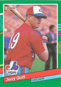 1991 Donruss #499 Jerry Goff Front