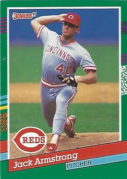 1991 Donruss #571 Jack Armstrong Front