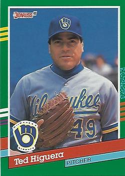 1991 Donruss #629 Ted Higuera Front