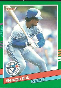 1991 Donruss #642 George Bell Front