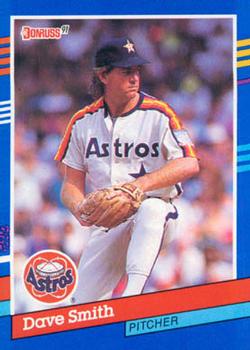 1991 Donruss #212 Dave Smith Front