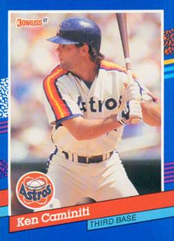 1989 Upper Deck #141 Ken Caminiti VG Houston Astros - Under the Radar Sports