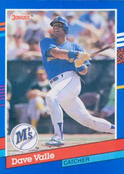 1991 Donruss #366 Dave Valle Front