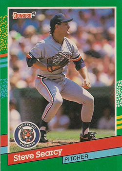 1991 Donruss #549 Steve Searcy Front