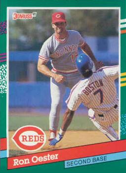 1991 Donruss #628 Ron Oester Front