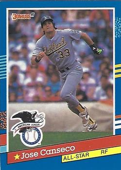 1991 Donruss #50 Jose Canseco Front