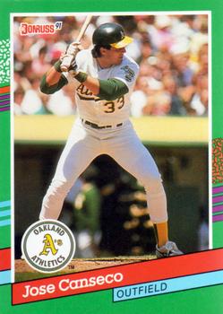 1991 Donruss #536 Jose Canseco Front