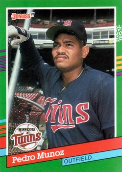 1991 Donruss #758 Pedro Munoz Front